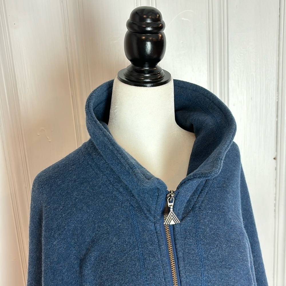 Unique GEIGER oversized lagenlook wool coat - Picture 6 of 8